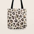Leopard Print â Neutral Tote Bag Gallery Image 1