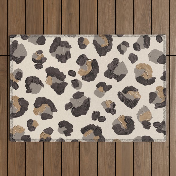 Leopard Print â Neutral Outdoor Rug Gallery Image 1