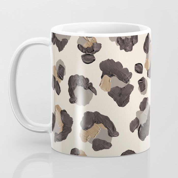 Leopard Print â Neutral Coffee Mug Gallery Image 3