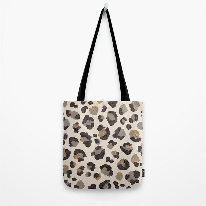 Leopard Print â Neutral Tote Bag Gallery Image 2