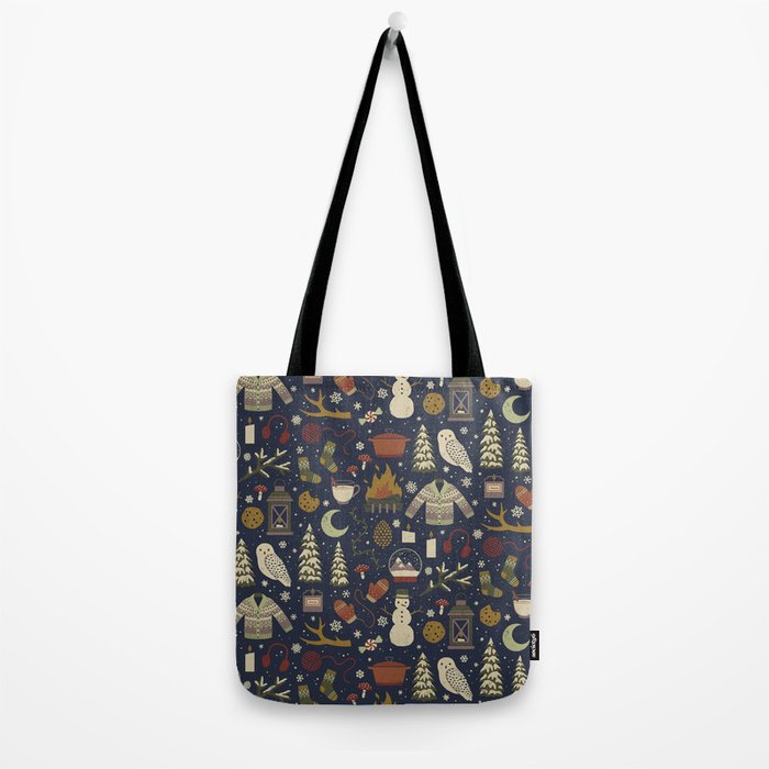 Winter Nights Tote Bag Gallery Image 2