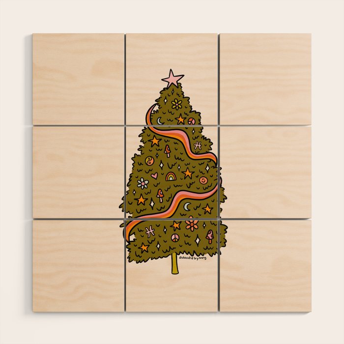 Pisces Tree Wood Wall Art Gallery Image 1