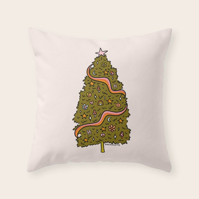 Pisces Tree Throw Pillow Gallery Image 6