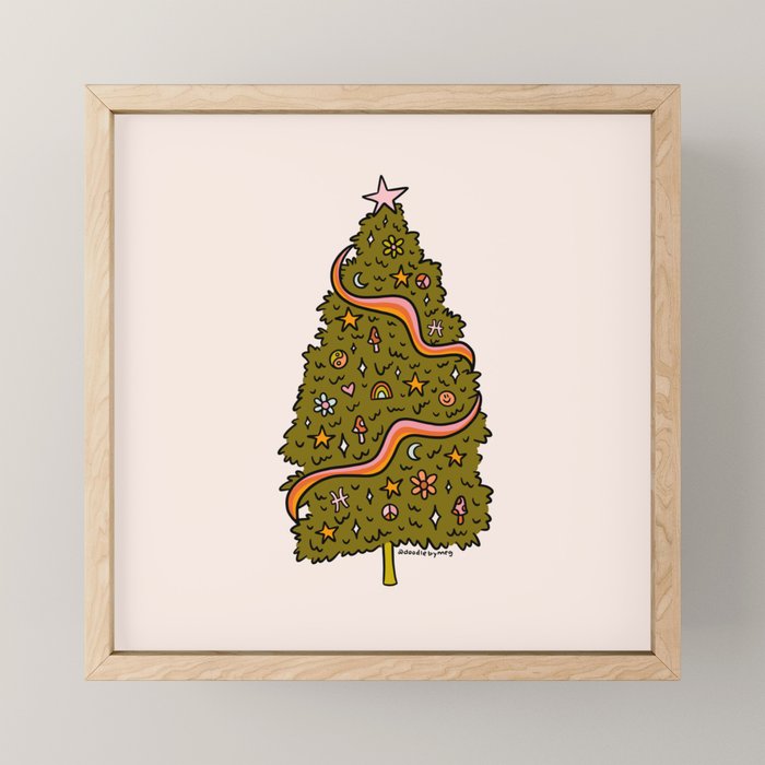 Pisces Tree Mini Art Print Gallery Image 1