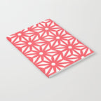 Asanoha Pattern - Coral Notebook Gallery Image 2