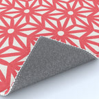 Asanoha Pattern - Coral Rug Gallery Image 4