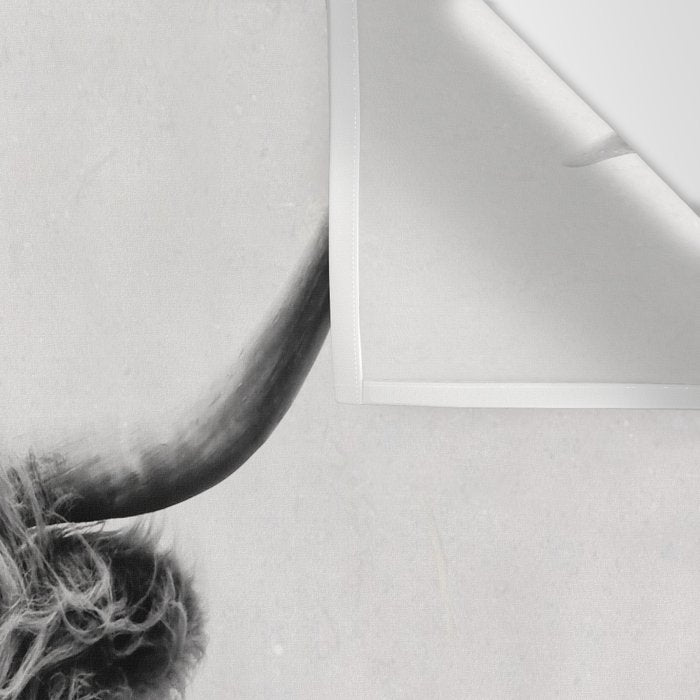 portrait of a highland cow Wall Tapestry Gallery Image 3