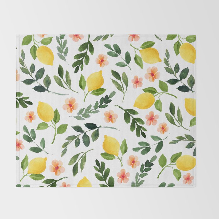 Lemon Grove Throw Blanket Gallery Image 2