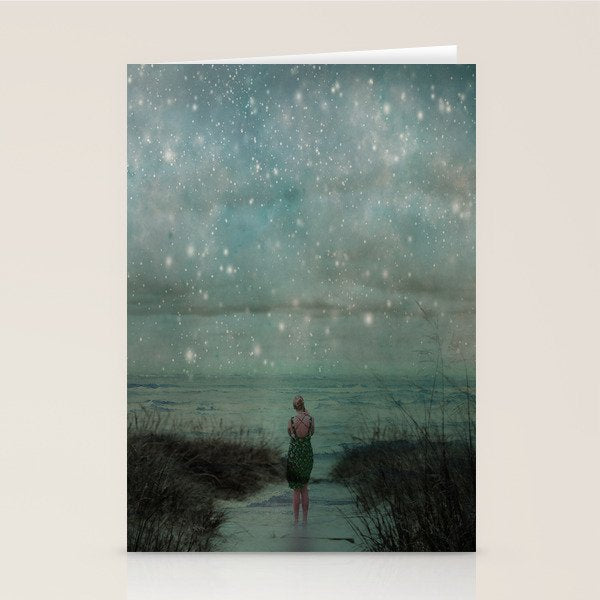Stars in the Night Sky Stationery Card Gallery Image 1