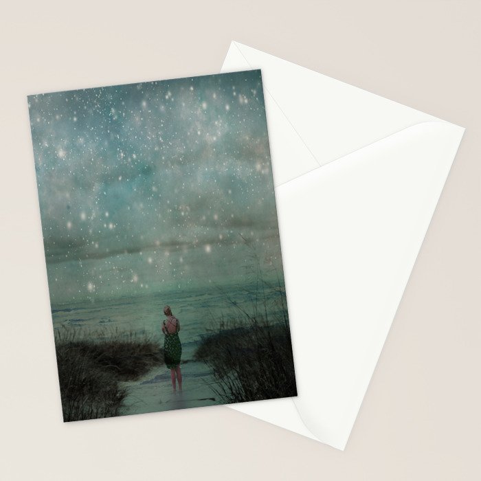 Stars in the Night Sky Stationery Card Gallery Image 2