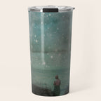 Stars in the Night Sky Travel Mug Gallery Image 1