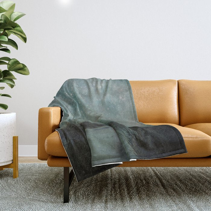 Stars in the Night Sky Throw Blanket Gallery Image 1