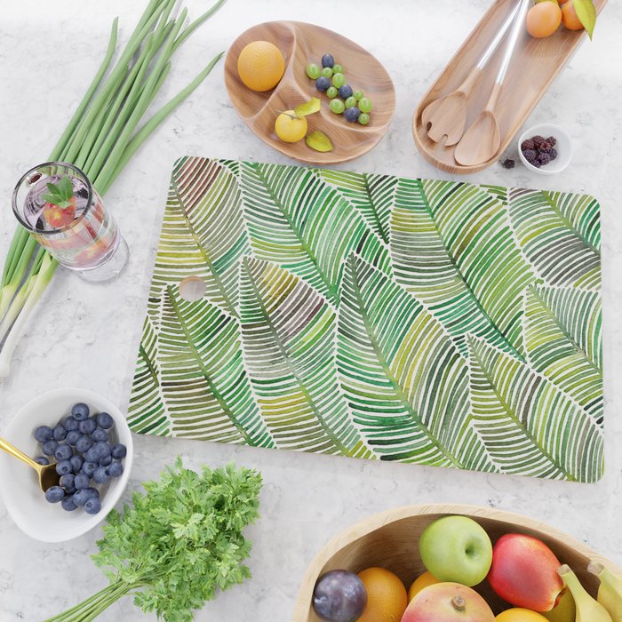 Tropical Green Cutting Board Gallery Image 2
