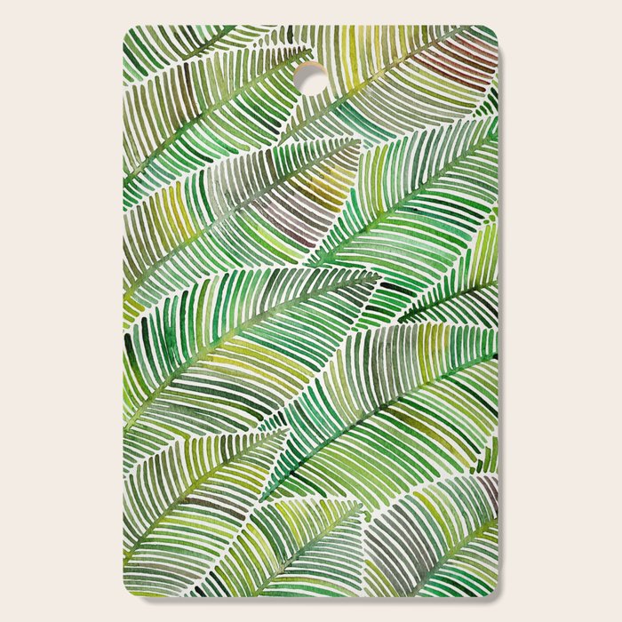 Tropical Green Cutting Board Gallery Image 1