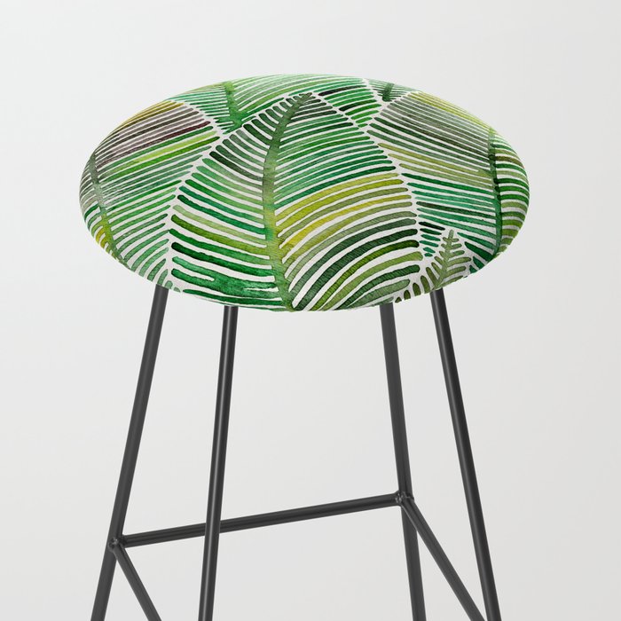 Tropical Green Stool Gallery Image 2