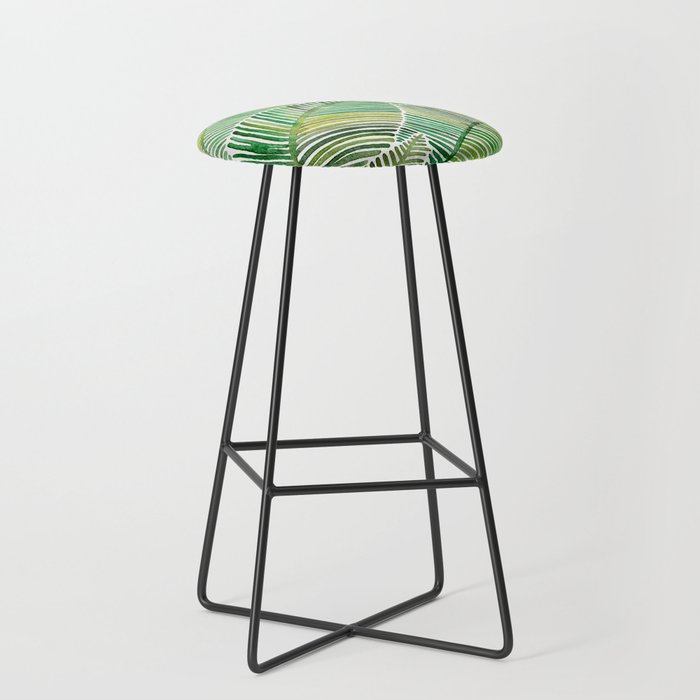 Tropical Green Stool Gallery Image 1