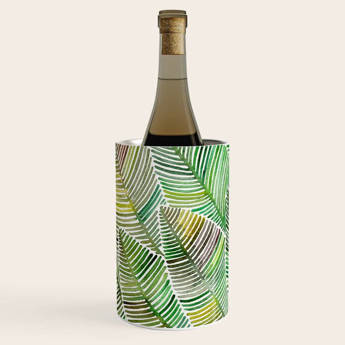 Tropical Green Wine Chiller Gallery Image 2