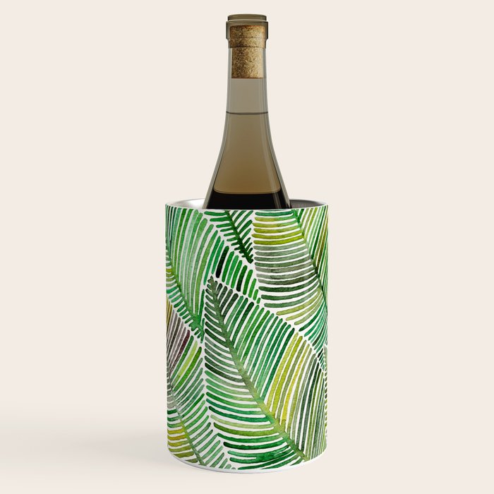 Tropical Green Wine Chiller Gallery Image 1