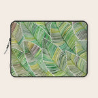 Tropical Green Laptop Sleeve Gallery Image 1