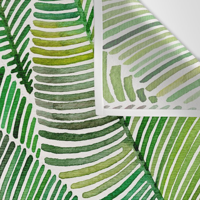 Tropical Green Wall Tapestry Gallery Image 3