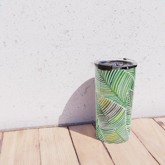 Tropical Green Travel Mug Gallery Image 4