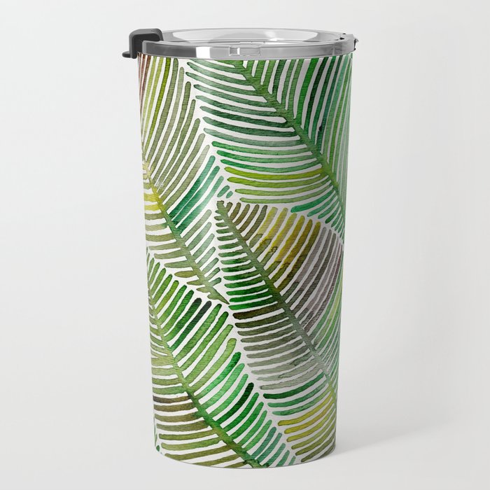 Tropical Green Travel Mug Gallery Image 3