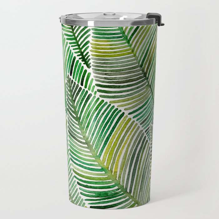 Tropical Green Travel Mug Gallery Image 2