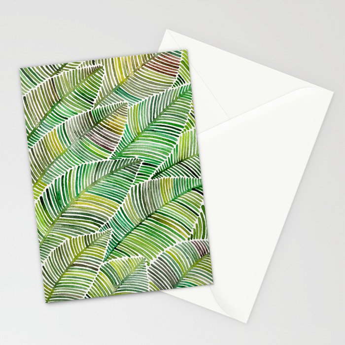 Tropical Green Stationery Card Gallery Image 2