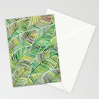 Tropical Green Stationery Card Gallery Image 2