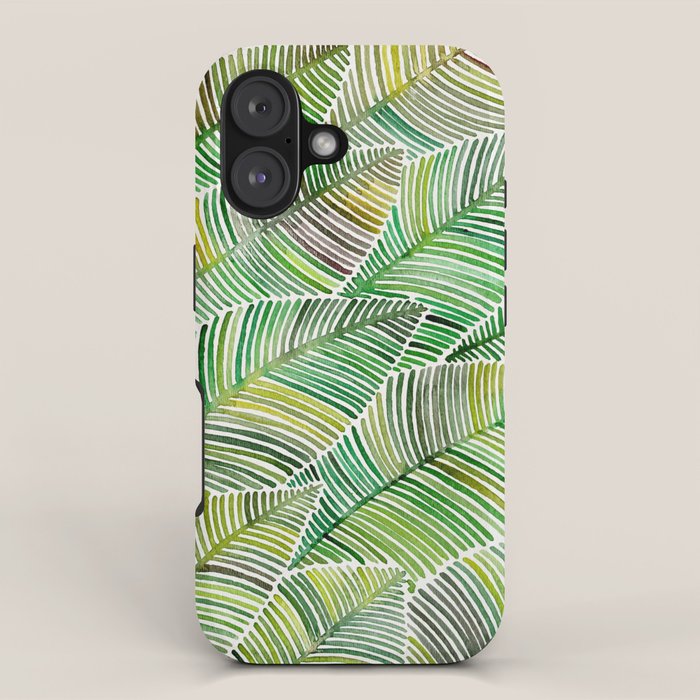 Tropical Green iPhone Case Gallery Image 1