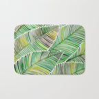 Tropical Green Bath Mat Gallery Image 1