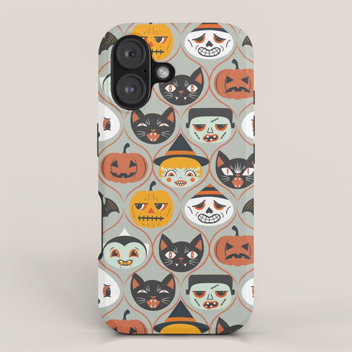 Spooky Sweet Faces iPhone Case Gallery Image 1