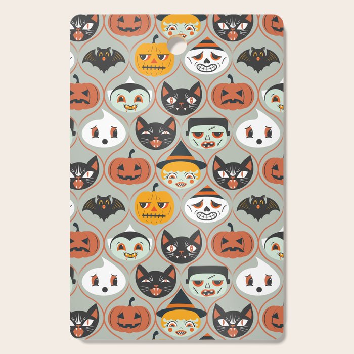 Spooky Sweet Faces Cutting Board Gallery Image 1