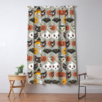 Spooky Sweet Faces Window Curtain Gallery Image 5