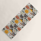 Spooky Sweet Faces Yoga Mat Gallery Image 1