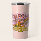 Virgo Mushroom Travel Mug Gallery Image 1