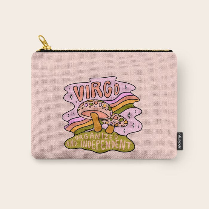 Virgo Mushroom Carry All Pouch Gallery Image 1