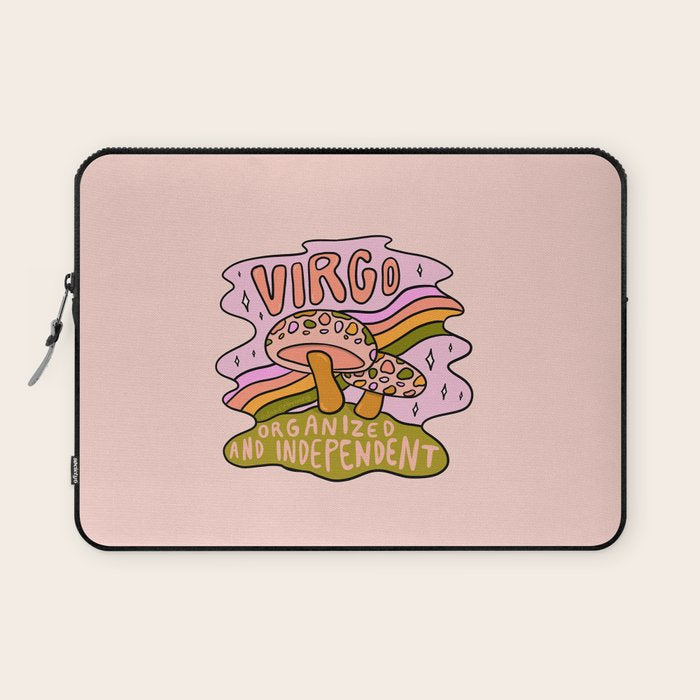 Virgo Mushroom Laptop Sleeve Gallery Image 1