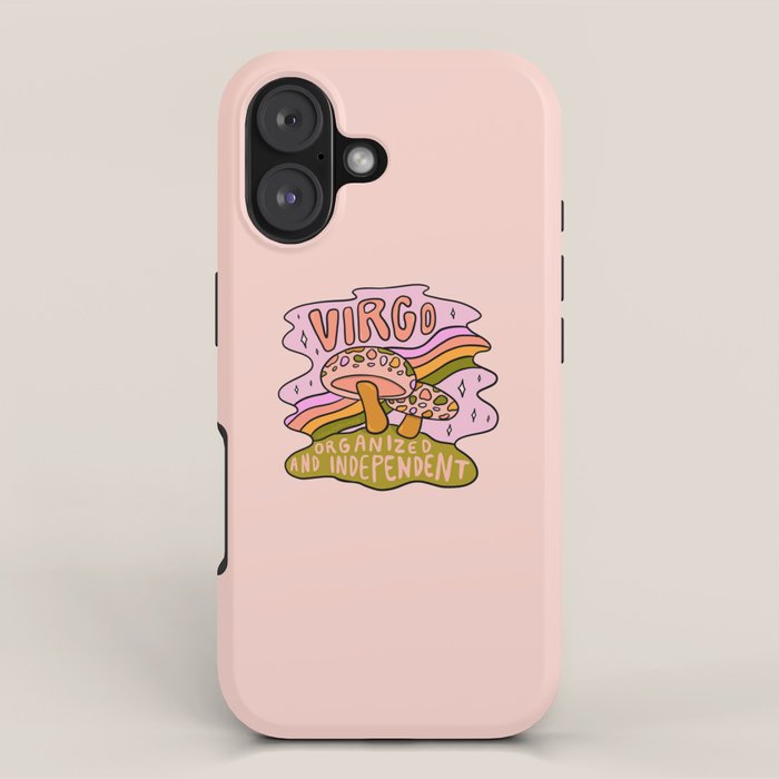 Virgo Mushroom iPhone Case Gallery Image 1