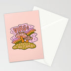 Virgo Mushroom Stationery Card Gallery Image 2