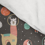 Astronaut Llamas in Space Comforter Gallery Image 4