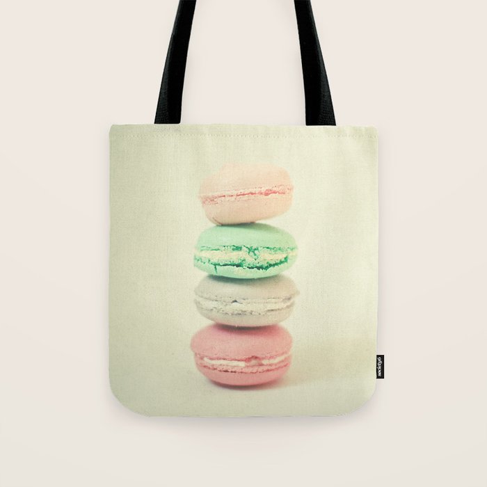 Four Macarons Tote Bag Gallery Image 1