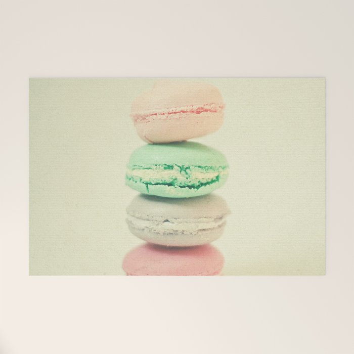 Four Macarons Welcome Mat Gallery Image 1