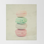 Four Macarons Throw Blanket Gallery Image 2