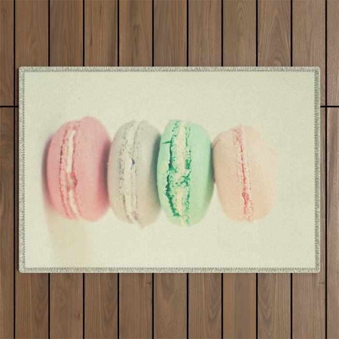 Four Macarons Outdoor Rug Gallery Image 1
