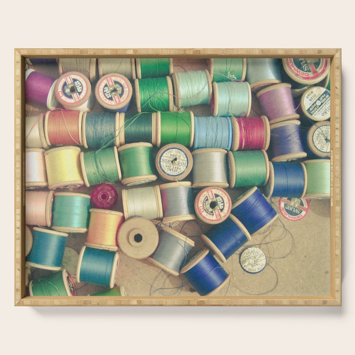 Cotton Reels Serving Tray Gallery Image 1