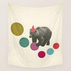 Birthday Bear Wall Tapestry Gallery Image 4