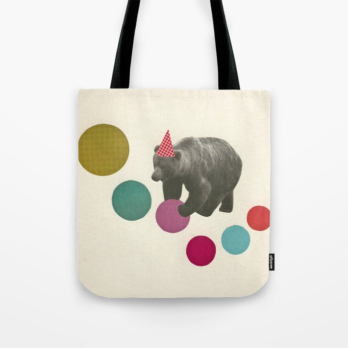 Birthday Bear Tote Bag Gallery Image 1