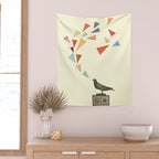 Pigeon Radio Wall Tapestry Gallery Image 2