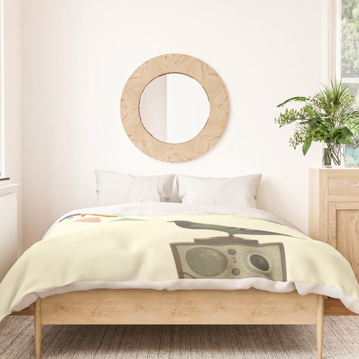 Pigeon Radio Duvet Cover Gallery Image 3
